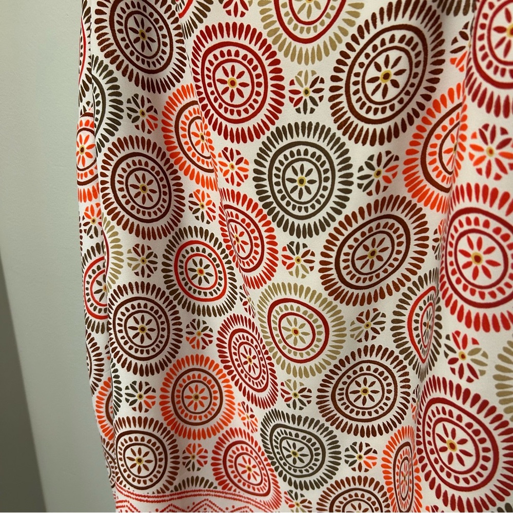 LOFT Top Womens Medallion Print Cami Tank V-Neck Sleeveless‎ Pullover Plus 24 - Picture 4 of 6